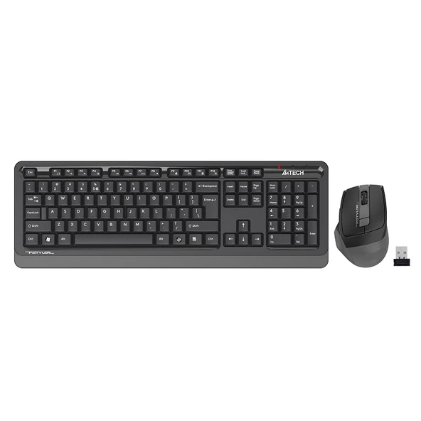 A4 TECH FG1035 2.4G GRİ Q FN-MM KLV+OPT. MOU 2000D ürün görseli 1