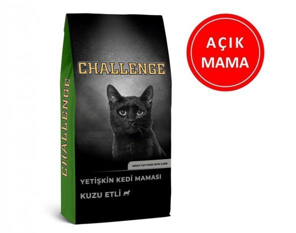 Challenge Kuzu Etli Yetişkin Kedi Maması 1 Kg AÇIK ürün görseli 1