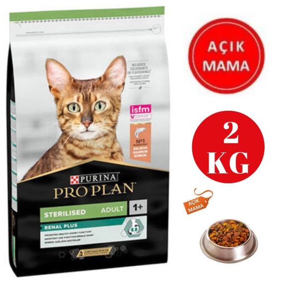 Pro Plan Sterilised Somonlu Kısır Kedi Maması 2 kg Açık Mama ürün görseli 1
