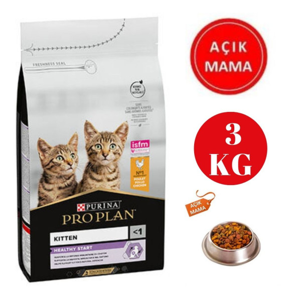 Pro Plan Kitten Yavru Kedi Maması 3 Kg Açık Mama ürün görseli 1