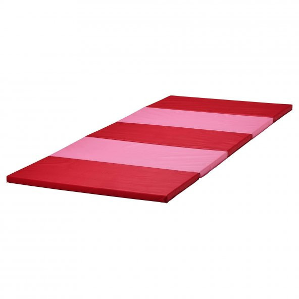Çocuk Oyun-Jimnastik Minderi MeridyenDukkan 78x185 cm Katlanır Aktivite Minderi Pembe-Kırmızı Renk ürün görseli 1