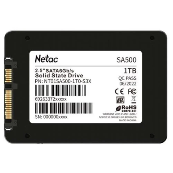 Netac SA500 1TB 2.5 SSD Disk - Resim 6