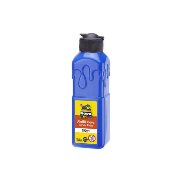 Nova Color Akrilik Boya 250 Gram Mavi Akrilik Boya ürün görseli 1