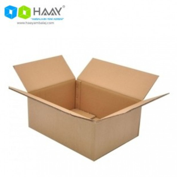 HAAY AMBALAJ 35x25x25cm Çift Oluklu Koli (10 Adet) ürün görseli 1