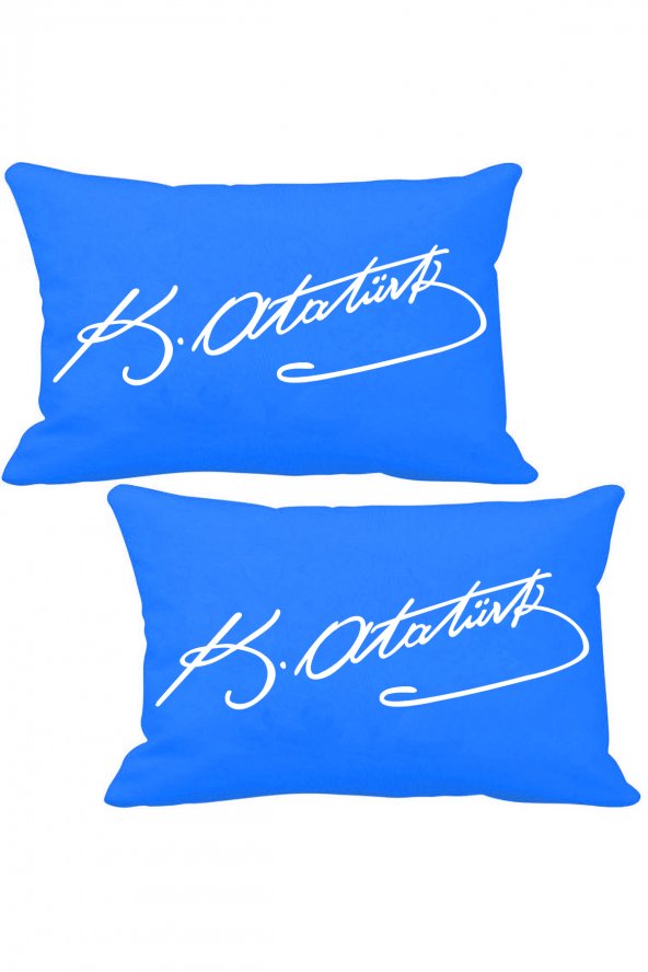 Özdemir Teks Mini Cooper S Oto Koltuk Boyun Yastığı Ortopedik 2 Adet Atatürk Mavi ürün görseli 1