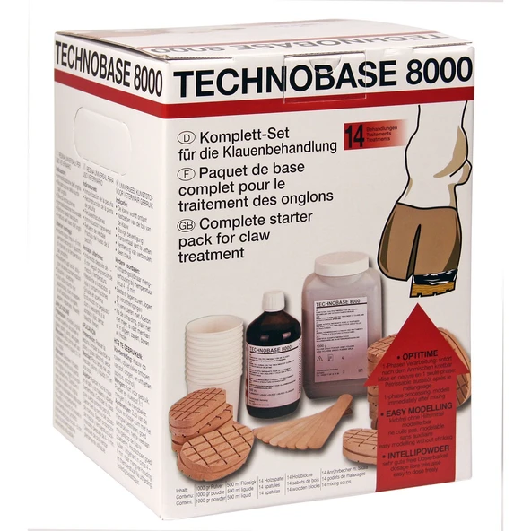 TECHNOBASE 8000 TIRNAK BAKIM KİTİ - Resim 3