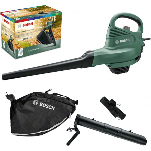 Bosch Universal Garden Tidy 3000 Elektrikli Yaprak Üfleme Toplama Makinesi ürün görseli 1