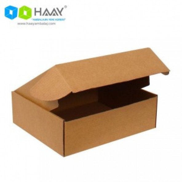 HAAY AMBALAJ  35x30x11 cm  Kraft E-ticaret Kargo Kutusu  (10 Adet) ürün görseli 1