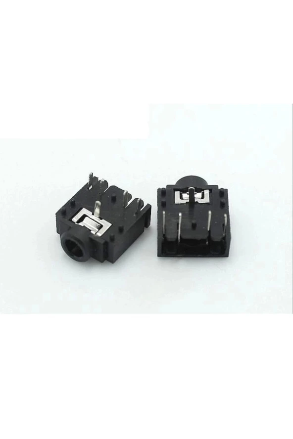 3.5mm Stereo Dişi Jak Kulaklık Mixer Mikrofon Amplifikatör Soketi PCB Konnektör Siyah ürün görseli 1