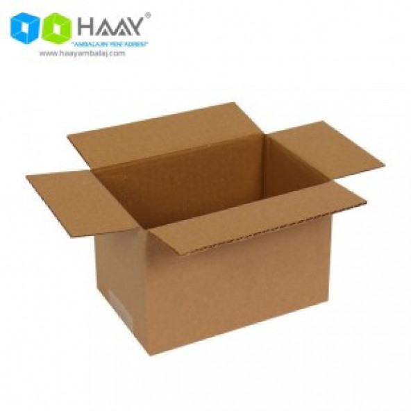 HAAY AMBALAJ 15x10x10cm Tek Oluklu Koli (100 Adet) ürün görseli 1