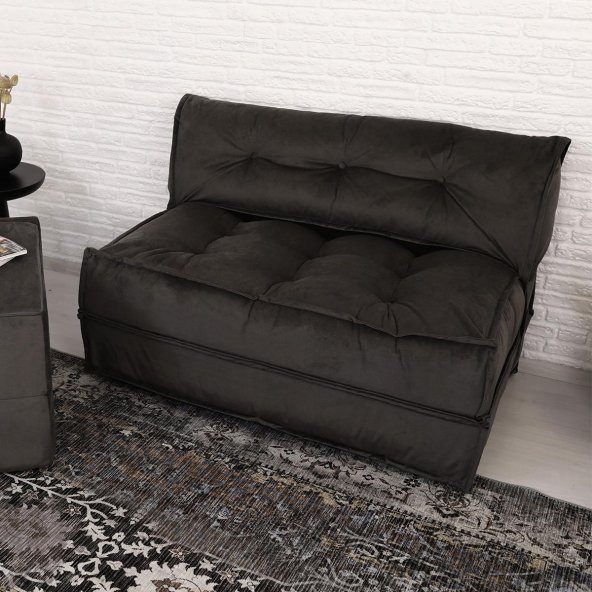 Homedius Yataklı Koltuk Mocca  Antrasit Çift - Resim 4