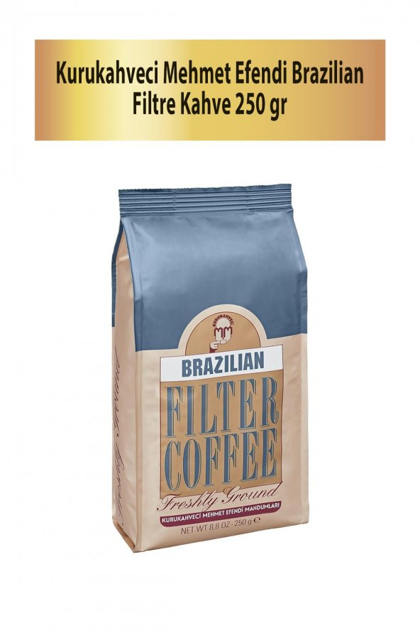 Mehmet Efendi Brazilian Filtre Kahve 250 gr ürün görseli 1