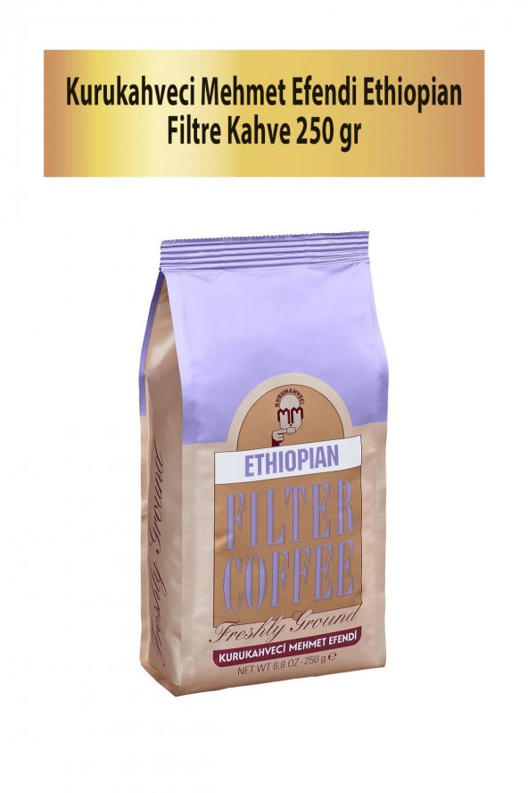 Mehmet Efendi Ethiopian Filtre Kahve 250 gr ürün görseli 1