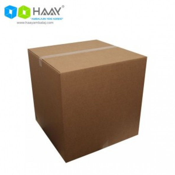 HAAY AMBALAJ 50x50x50 Cm Çift Oluklu A-Box Koli 25 ADET ürün görseli 1