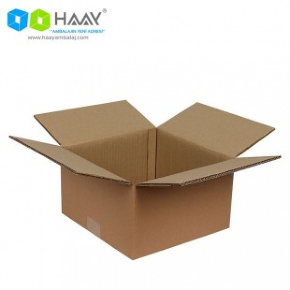 HAAY AMBALAJ 25x25x15cm Çift Oluklu Koli (50 Adet) ürün görseli 1