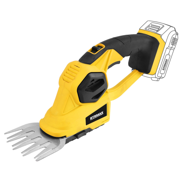 RTRMAX RTX1893B AKÜLÜ ÇİM VE VE ÇALI KESME TOPİARİ MAKASI 18V 4AH X-LION !!AKÜSÜZ VE ŞARJ ALETSİZ SATILMAKTADIR.!! ürün görseli 1