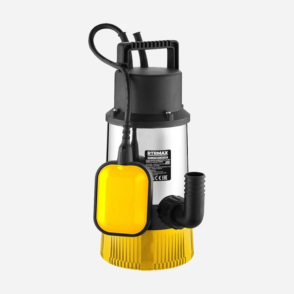 RTM845 TEMİZ SU DALGIÇ POMPA PASLANMAZ  800W  30 Mt  RTRMAX ürün görseli 1