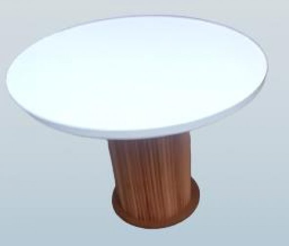 Masa 90164 Anıt Model Parlak Beyaz Lake ceviz Boya Kayın 120 Kutu sevk El Yapım ürün görseli 1