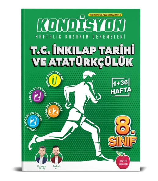 Newton Yayınları 8. Sınıf Kondisyon İnkılap Tarihi Denemeleri Yeni ürün görseli 1