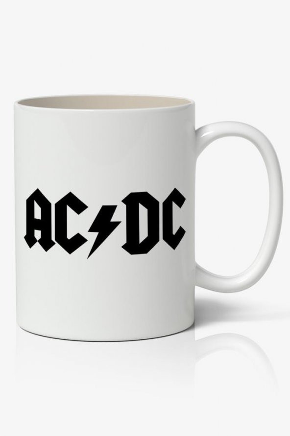 AC/DC Baskılı Kupa Bardak Baskılı Kahve Kupa Bardak ürün görseli 1