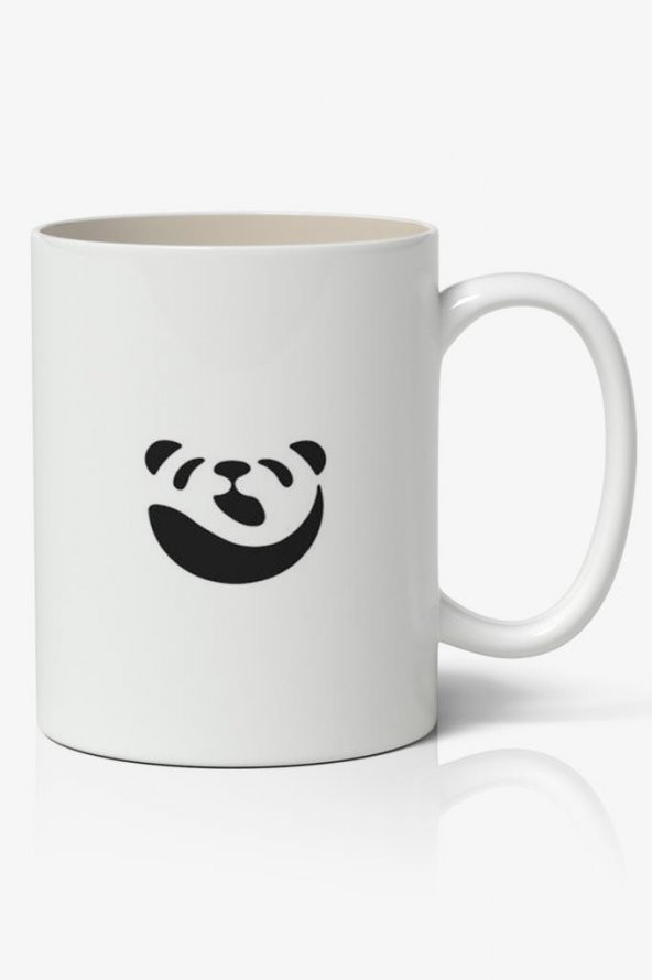 Panda Baskılı Kupa Bardak Baskılı Kahve Kupa Bardak ürün görseli 1