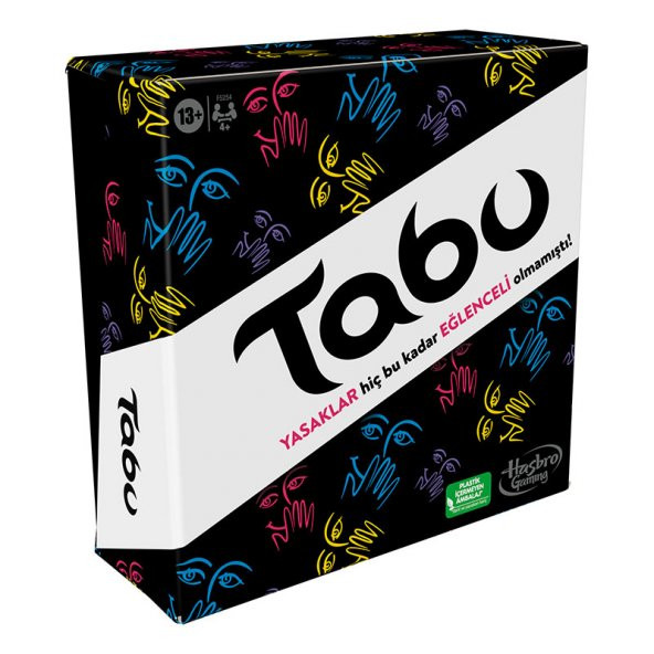 Tabu Klasik Kutu Oyunu F5254 - Resim 3