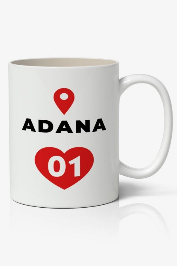 Adana Baskılı Kupa Bardak Baskılı Kahve Kupa Bardak ürün görseli 1