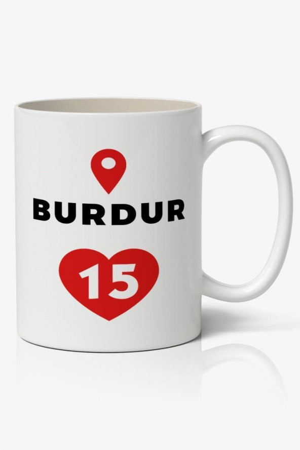 Burdur Baskılı Kupa Bardak Baskılı Kahve Kupa Bardak ürün görseli 1