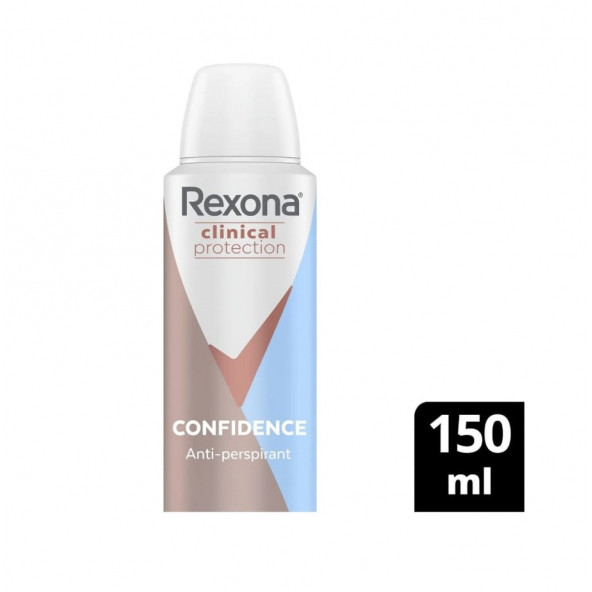 Rexona Clinical Protection Shower Clean Kadın Sprey Deodorant 150 ML ürün görseli 1