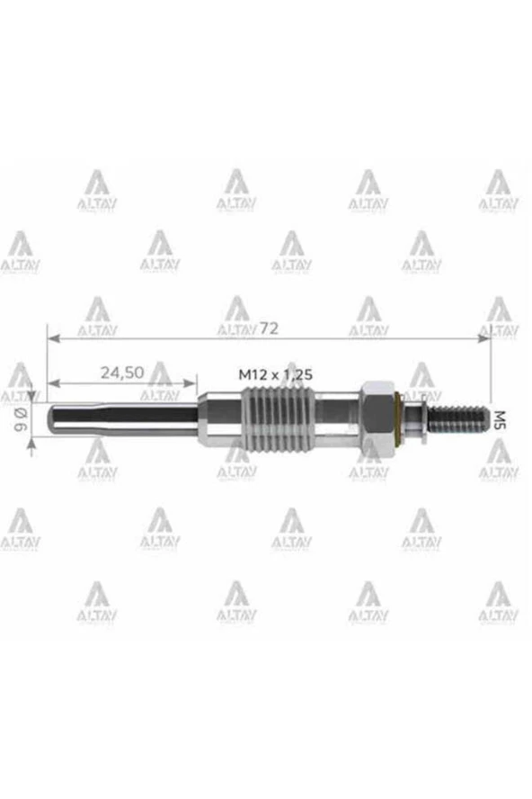 Sv001 Isıtma Kızdırma Bujisi Tata Mercedes Gx74 ürün görseli 1
