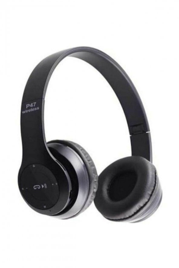 stpeshopping Polygold Bluetooth P47 Kulaklık Siyah ürün görseli 1