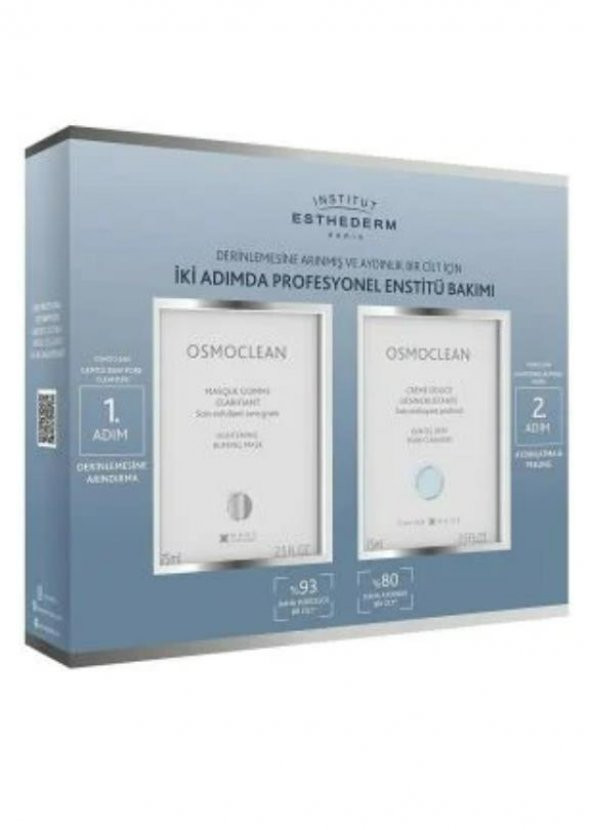 Osmoclean Gentle Deep Pore Cleanser 75ml + Lightening Buffing Mask 75 Ml Kofre ürün görseli 1