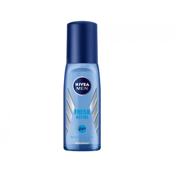Nivea For Men Fresh Active Pompalı Deodorant Sprey 75 ml ürün görseli 1