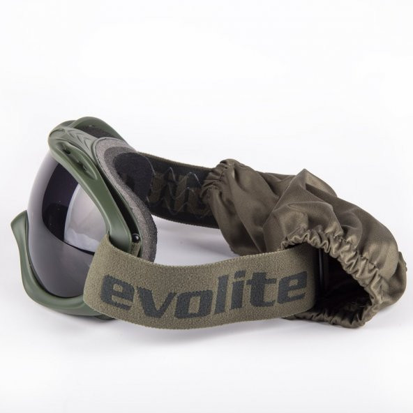 Evolite Ballistik Protector Goggle-Khaki MIL-PRF - Resim 12