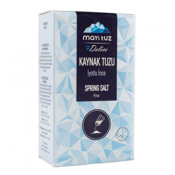 Doğal Sofralık Tuz - İyotlu 600gr - Mayi Tuz ürün görseli 1