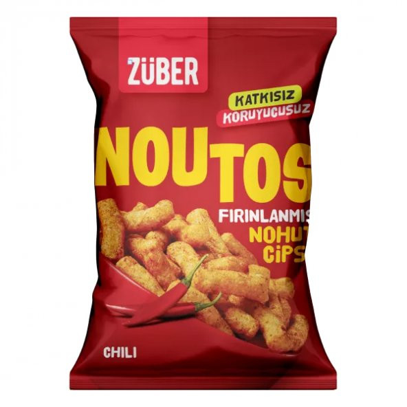 Glutensiz Nohut Cipsi - Chili Baharatlı - Noutos Züber ürün görseli 1