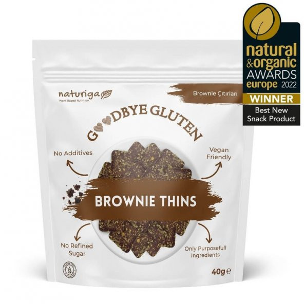 Glutensiz Brownie Çıtır - Goodbye Gluten - Naturiga ürün görseli 1