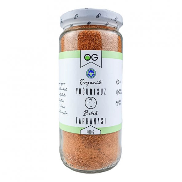 Vegan Yoğurtsuz Bebek Tarhana - 400gr - Organik Gurmem ürün görseli 1