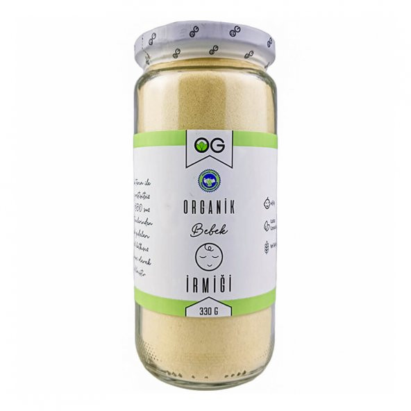 Organik Bebek İrmiği - 330gr - Organik Gurmem ürün görseli 1