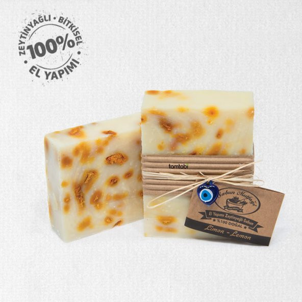 Doğal Limon Sabunu - 100gr - Sabun Mutfağı ürün görseli 1