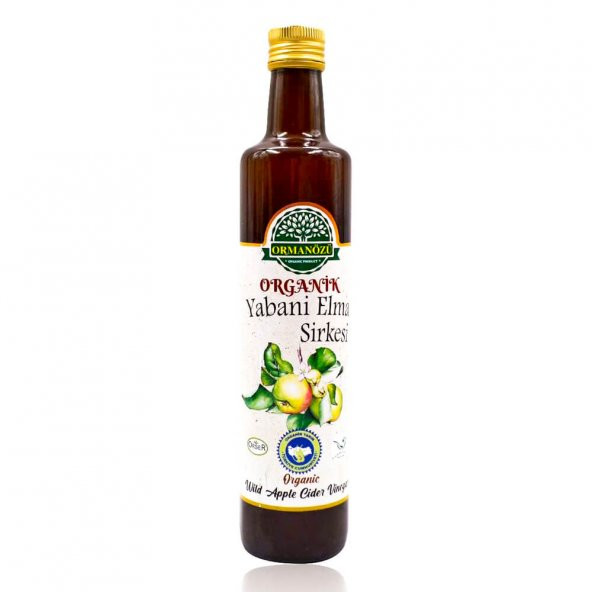 Organik Yabani Elma Sirkesi - 500ml - Ormanözü ürün görseli 1