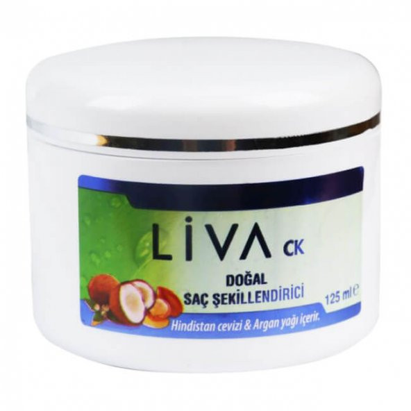 Doğal Saç Şekillendirici - 125ml - LivaCK Naturalive ürün görseli 1