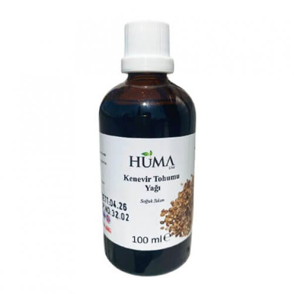 Huma Kenevir Yağı - 100ml - Naturalive ürün görseli 1