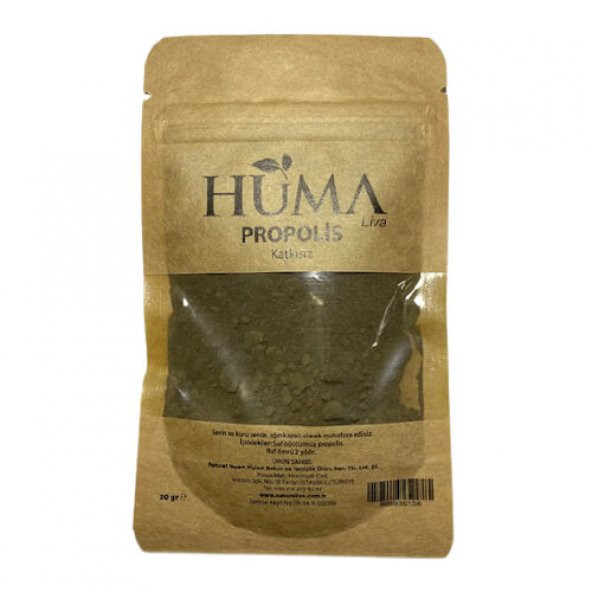 Huma Propolis - 20gr - Naturalive ürün görseli 1