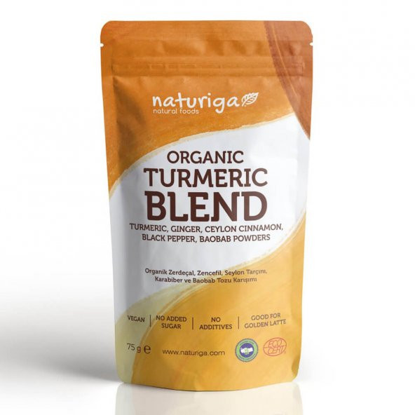 Organik Zerdeçallı Baharat Karışımı - 75gr - Naturiga ürün görseli 1