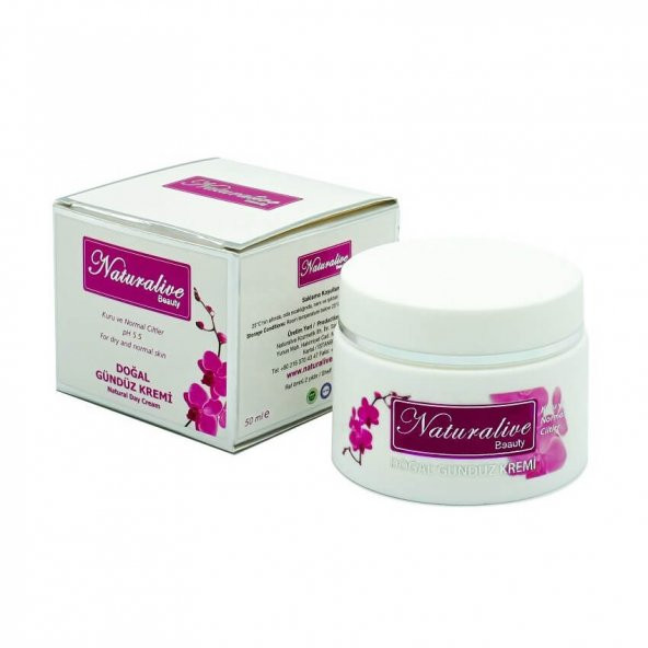 Doğal Gündüz Kuru ve Normal Bakım Kremi - 50ml - Naturalive ürün görseli 1