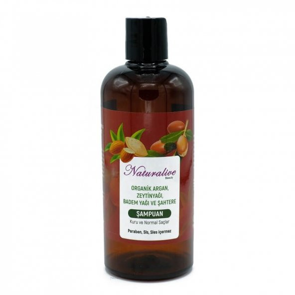Doğal Şampuan - Kuru ve Normal Saçlar - 500ml - Naturalive ürün görseli 1