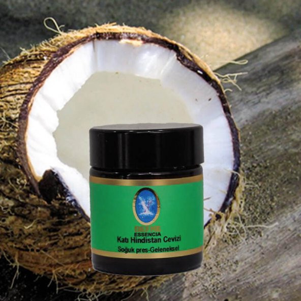 Geleneksel Katı Hindistan Cevizi Yağı - 110ml - Nuka ürün görseli 1