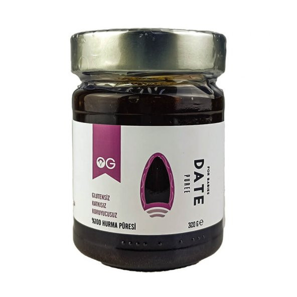 Glutensiz Hurma Püresi - 320gr - Organik Gurmem ürün görseli 1