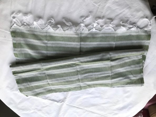 OLAY Peştemal Yeşil 62x132 cm - Resim 2
